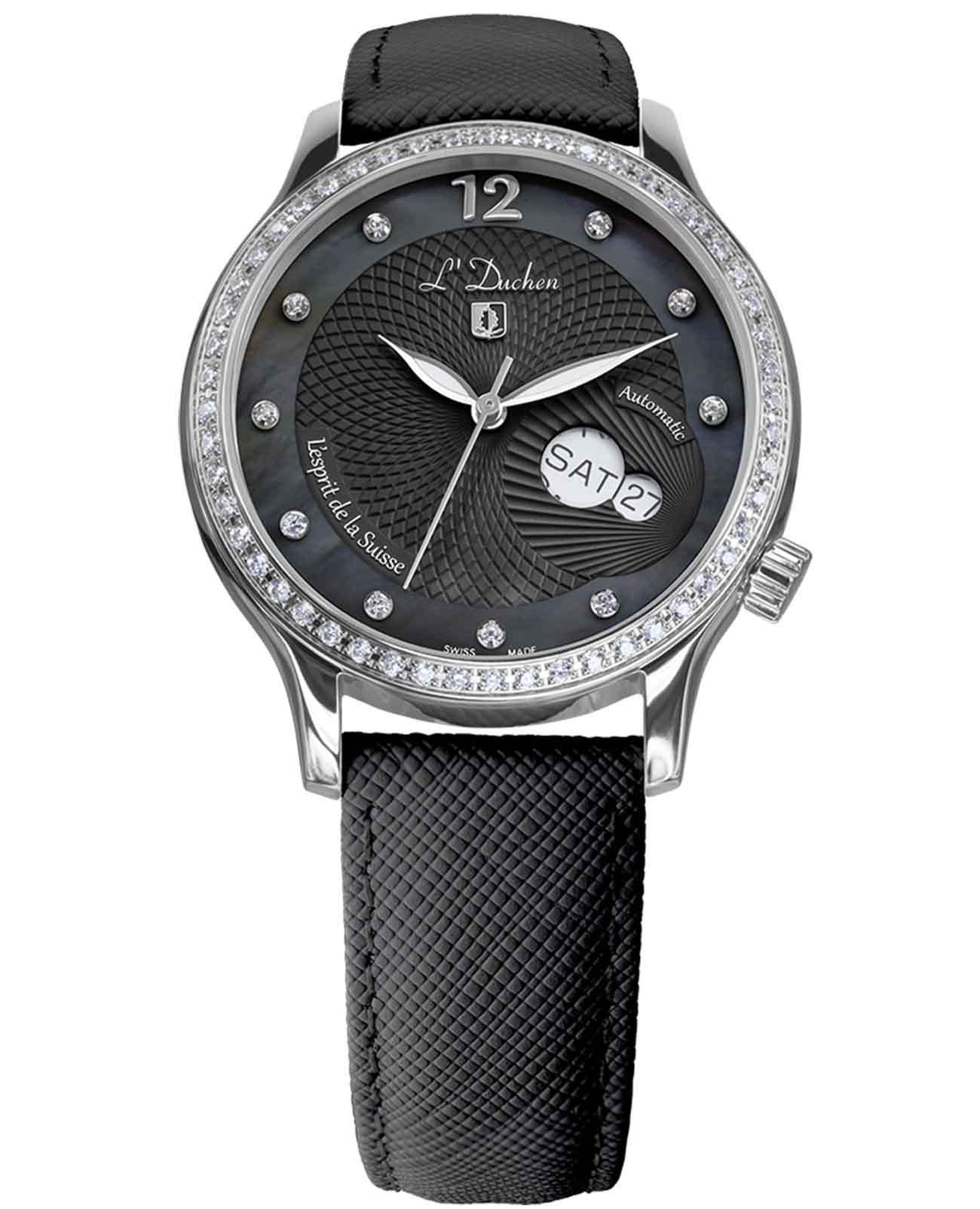 L'Duchen L'Duchen Coquille D 713.11.31 женские часы серебристый циферблат на запястье